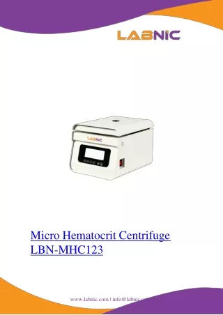 Micro-Hematocrit-Centrifuge-LBN-MHC123