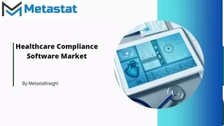 Healthcare Compliance Software Market