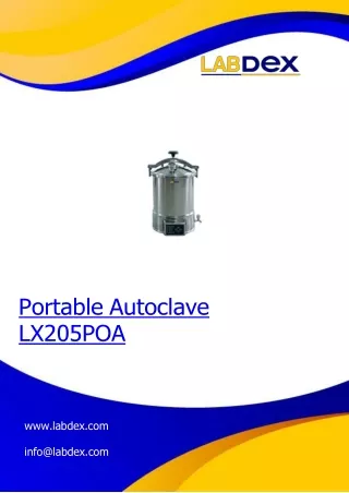 Portable-Autoclave-LX205POA