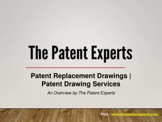 Patent Replacement Drawings | Professional Patent Drawing Services