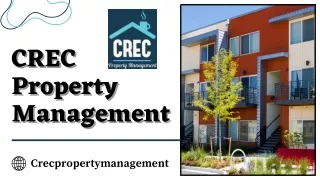 Property Management Summerville – CREC Property Management