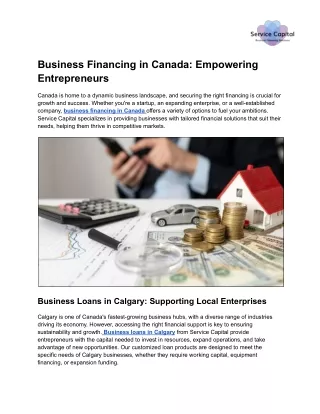 Business Financing in Canada_ Empowering Entrepreneurs