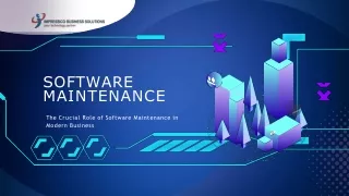 The Crucial Role of Software Maintenance in Modern Business