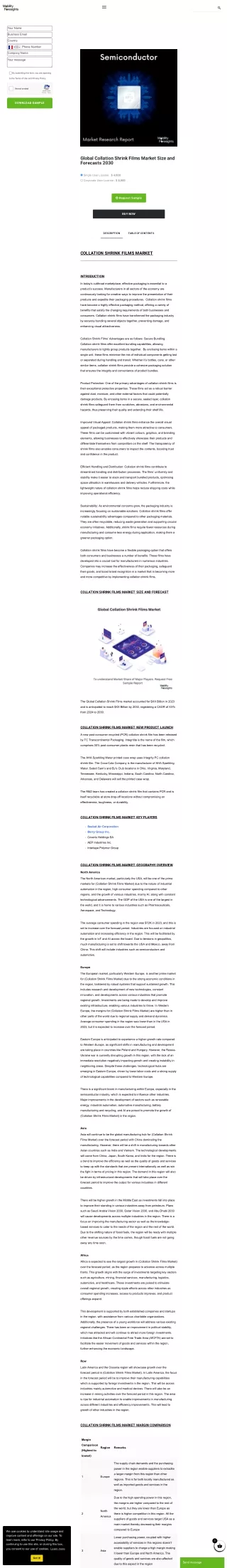 Global Collation Shrink Films Market Trends 2030