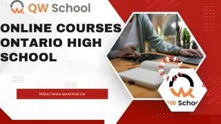 Are You Searching For Online Courses Ontario High School