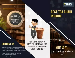 Best Tea Chain in India