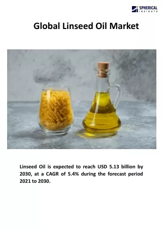 Global Linseed Oil Market