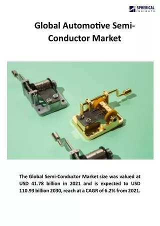 Global Automotive Semi-Conductor Market