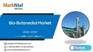 Global Bio-Butanediol Market Research Report Forecast (2024-2030)