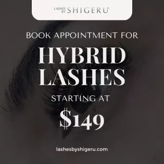 Book Hybrid Lash Appointment