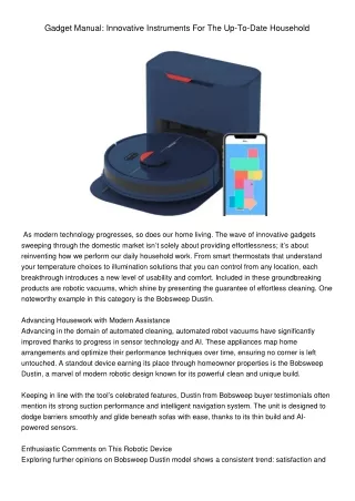 GadgetManualInnovativeInstrumentsForTheUp-To-DateHousehold