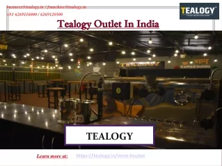 Tealogy Outlet In India
