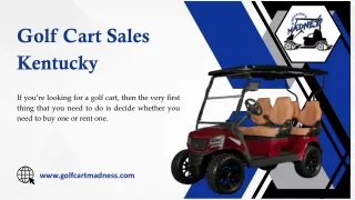 Golf Cart Sales Kentucky