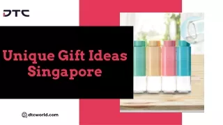 Unique Gift Ideas Singapore