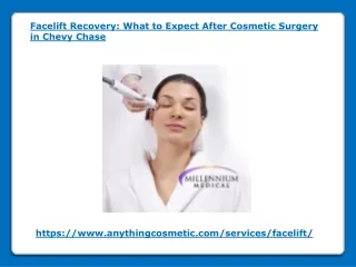 Facelift Recovery- What to Expect After Cosmetic Surgery in Chevy Chase