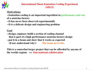 International Muon Ionization Cooling Experiment (MICE)