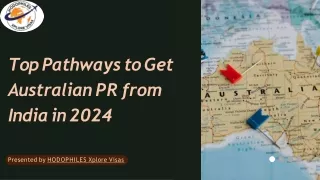 Top Pathways to Get Australian PR from India in 2024
