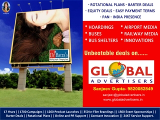 DR BATRA's Outdoor Campaign