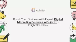 Boost Your Business with Expert Digital Marketing Services in Gujarat - BrightBranders