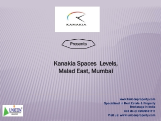Kanakia Spaces Levels Malad East