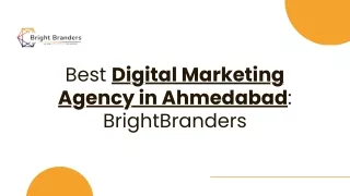 Best Digital Marketing Agency in Ahmedabad BrightBranders