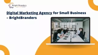 Digital Marketing Agency for Small Business – BrightBranders