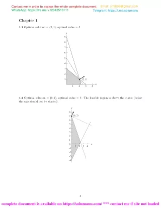 Solution Manual for Linear and Convex Optimization by Veatch