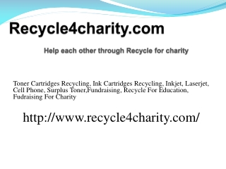 Toner Cartridges Recycling