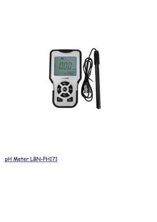 pH-Meter-LBN-PH171.