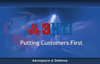 Explore Innovative Solutions in Aerospace - 3HTi Aerospace Brochure