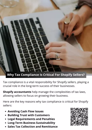 Why Tax Compliance Is Critical For Shopify Sellers?