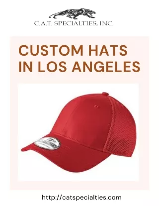 Create Your Signature Look with Custom Hats in Los Angeles