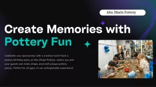 Create Memories with Pottery Fun