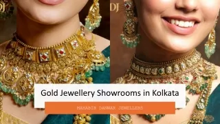 Gold Jewellery Showrooms in Kolkata