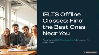 Best IELTS Offline Classes Near You: Achieve Success with Personalized Training