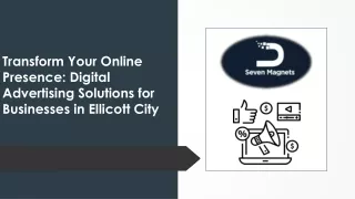 Transform Your Online Presence Digital Advertising Solutions for Businesses in Ellicott City