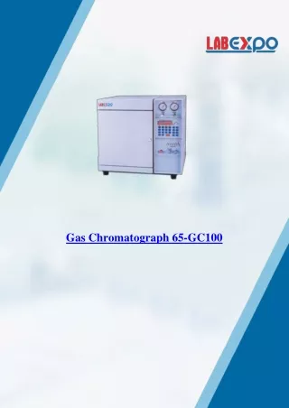 Gas Chromatograph 65-GC100