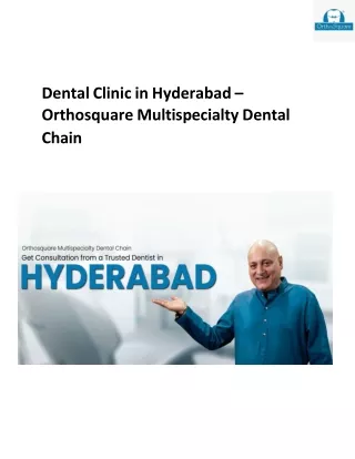 Dental Clinic in Hyderabad