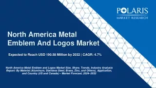 North America Metal Emblem And Logos Market Outlook 2024 to 2032