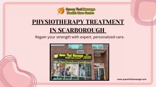 Physiotherapy Treatment In Scarborough: Regain your strength with expert, person