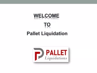 Liquidation Pallets for Sale | Pallet Liquidation