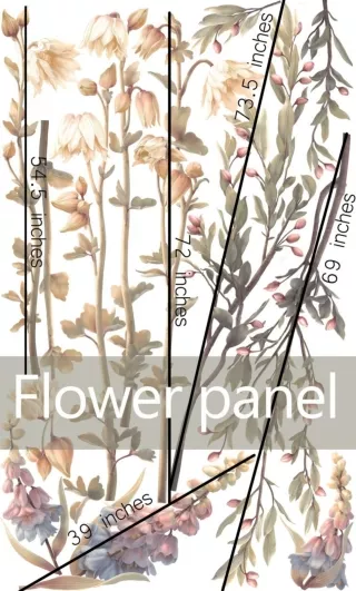 Flower panel
