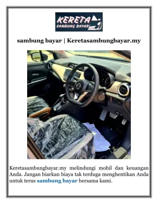 sambung bayar  Keretasambungbayar.my