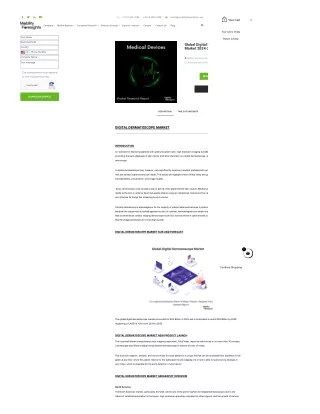 Digital Dermatoscope Market