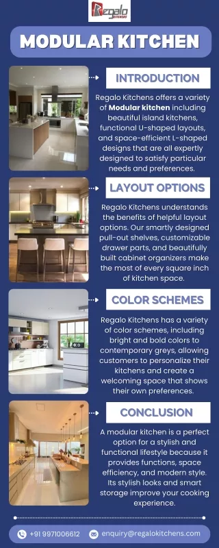 Modular Kitchen | Regalo Kitchens