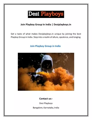 Join Playboy Group In India  Desiplayboys.in