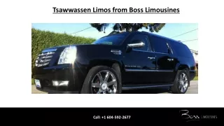 Tsawwassen Limos from Boss Limousines