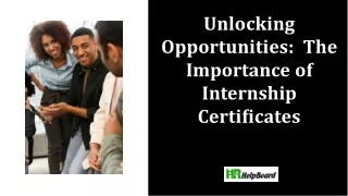 Internship Certificate Format