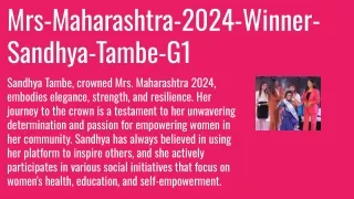 Mrs-Maharashtra-2024-Winner-Sandhya-Tambe-G1