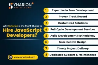 Why Synarion is the Right Choice to Hire JavaScript Developers?